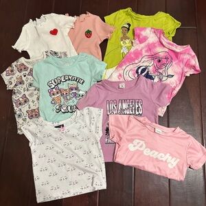 Toddler Girl Tops Bundle Lot